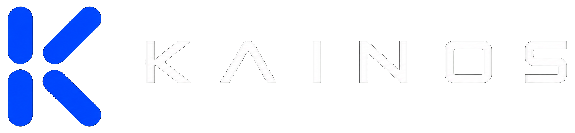 Logotipo oficial KAINOS con su tipografía original